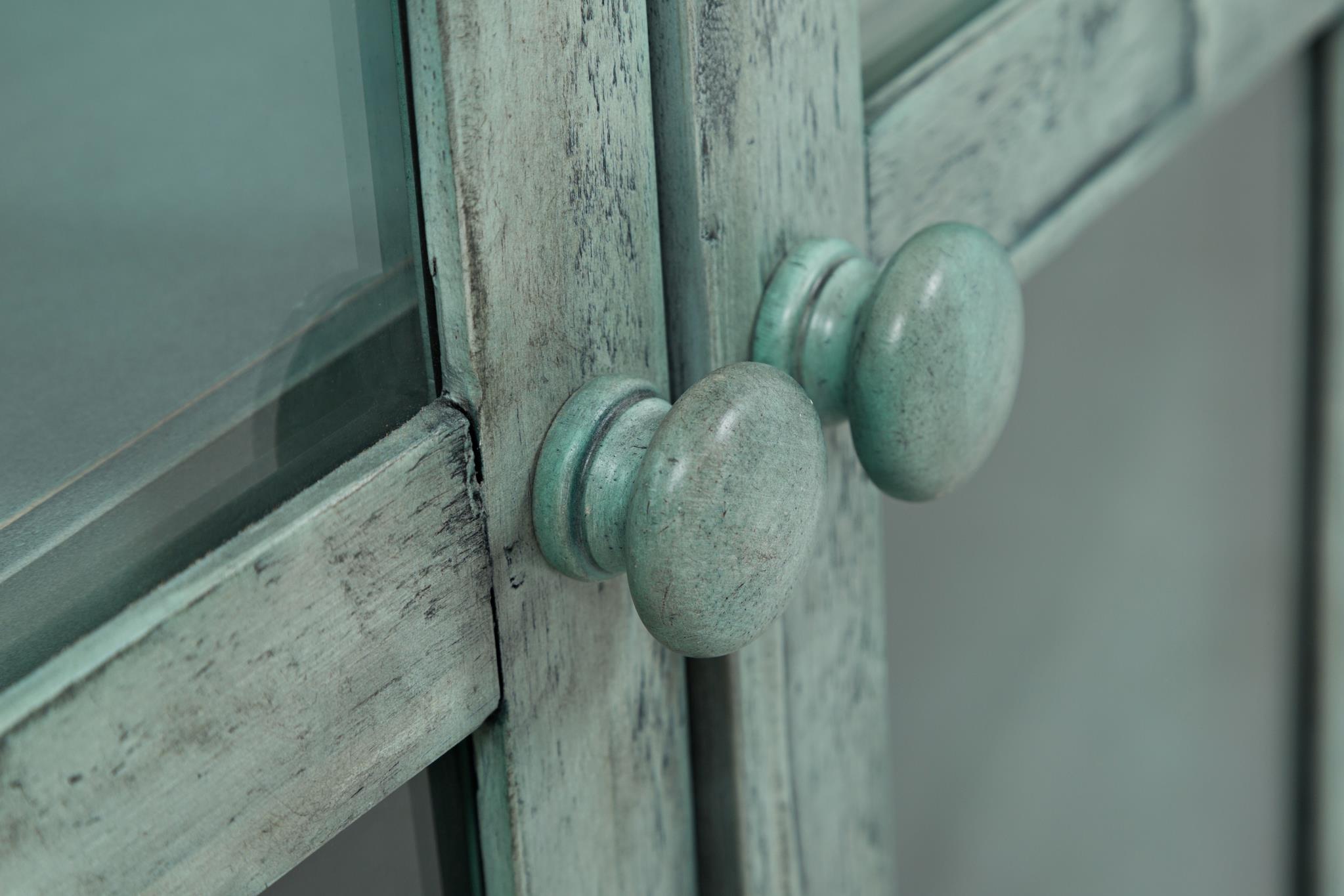 Rustic Shores 6 Door High Cabinet