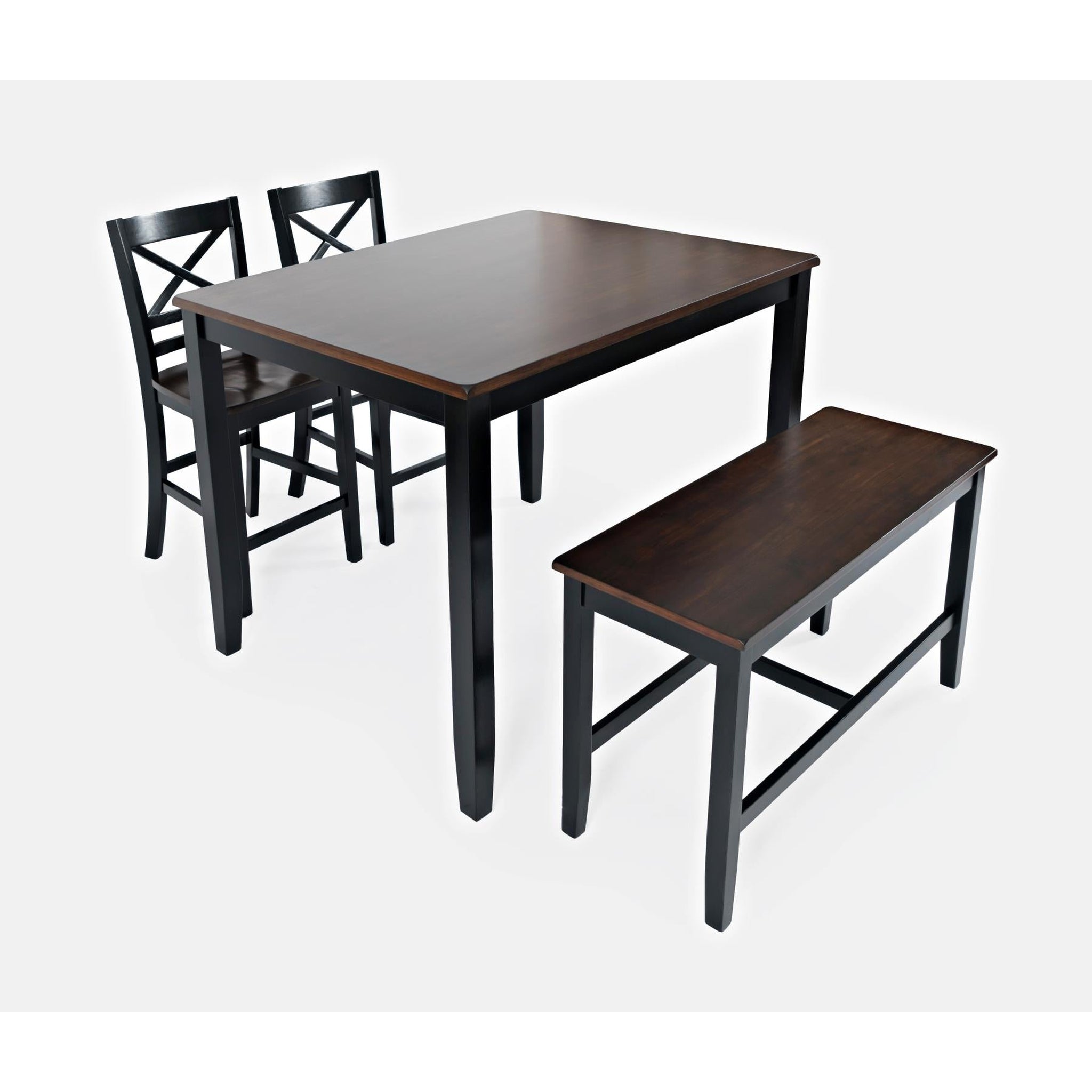 Asbury Park Counter 4 Pack - Table, (2) Stools, Bench