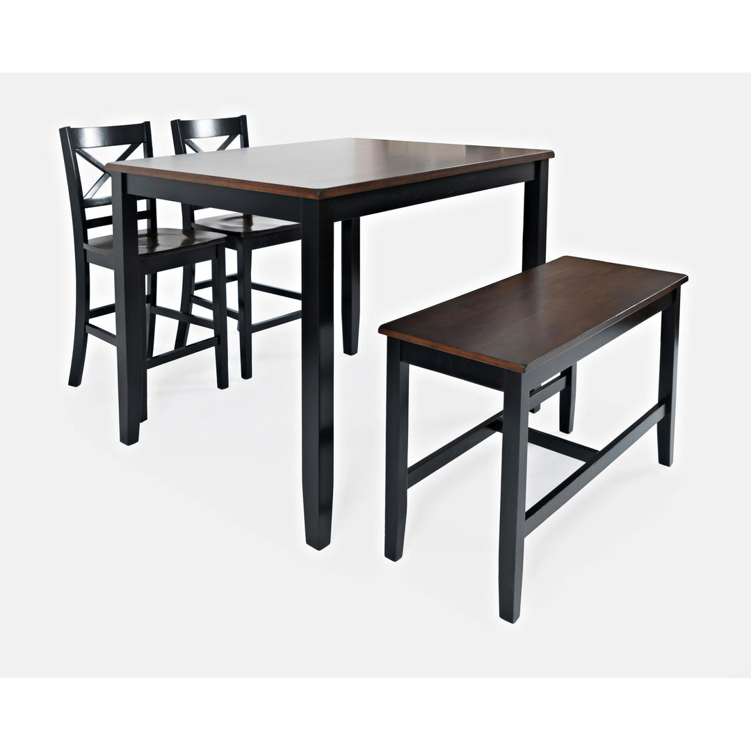 Asbury Park Counter 4 Pack - Table, (2) Stools, Bench