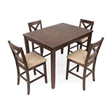 Walnut Creek 5 Pack Counter Height Dining Set