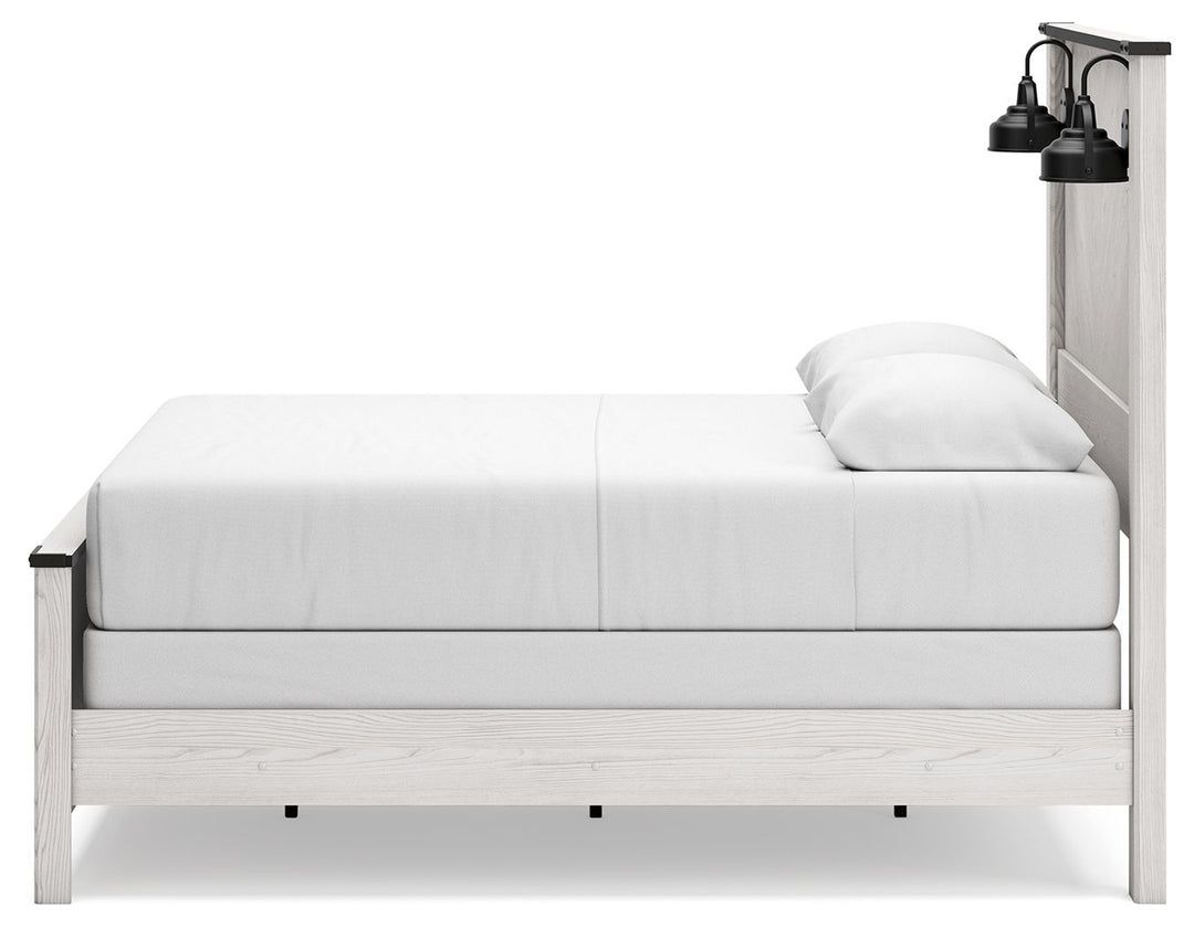 Schoenberg - White - Queen Panel Bed