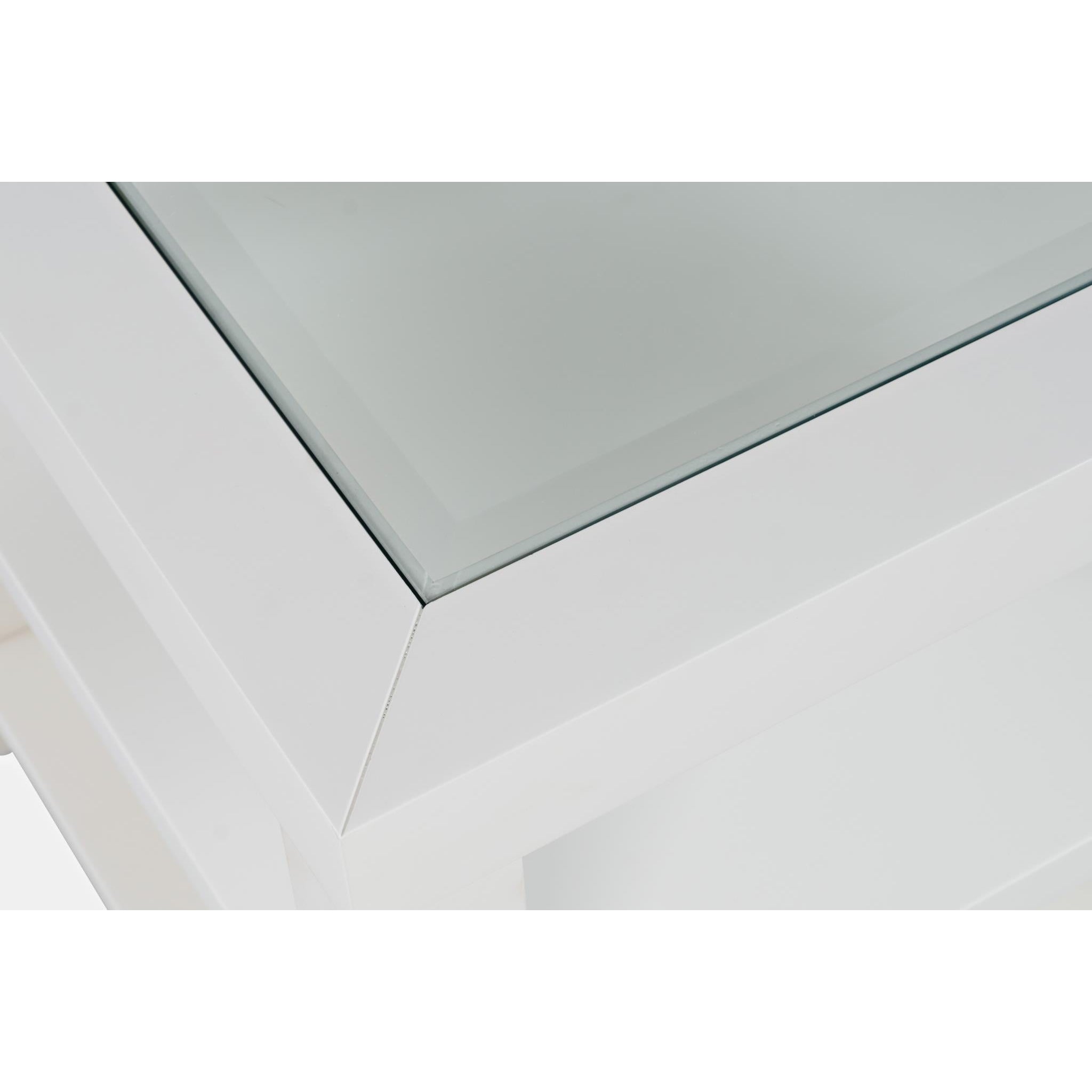 Urban Icon Chairside Table-White