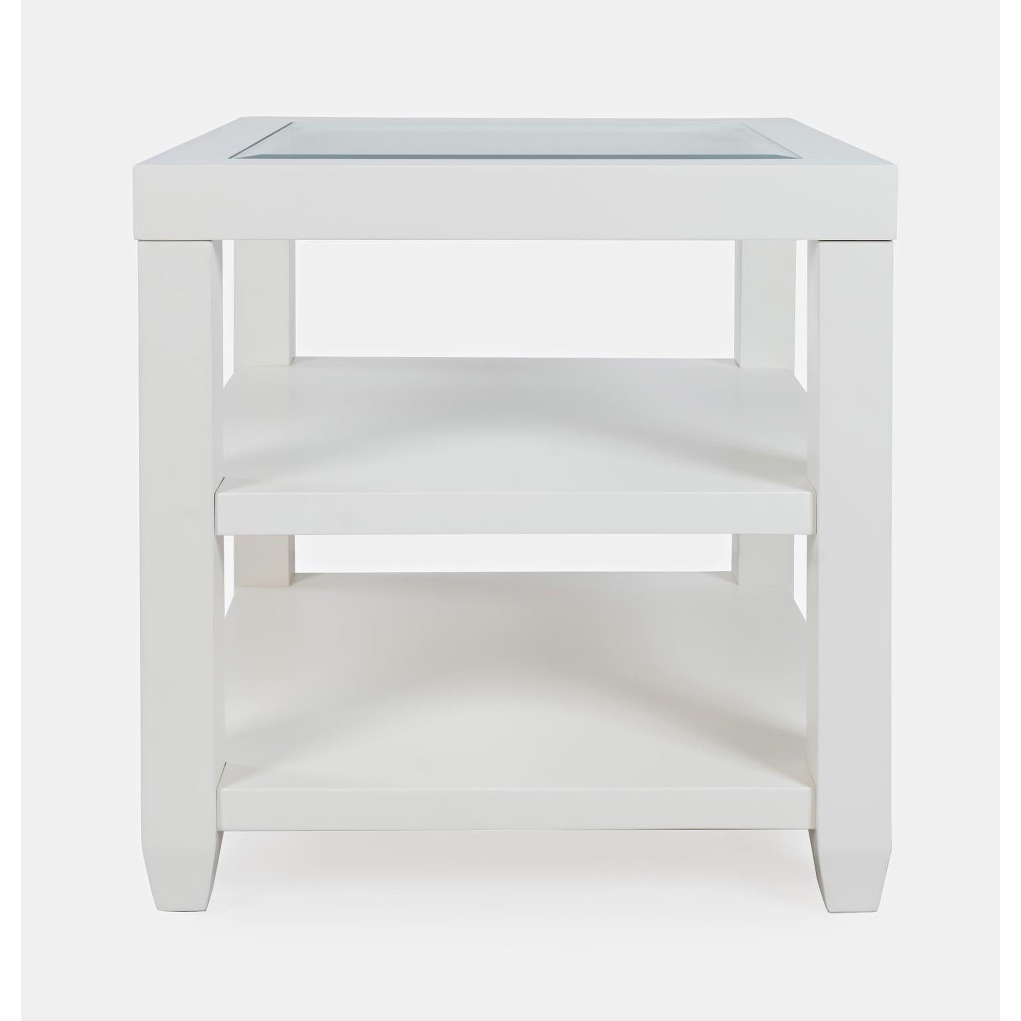 Urban Icon End Table-White