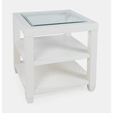 Urban Icon End Table-White