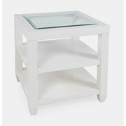 Urban Icon End Table-White