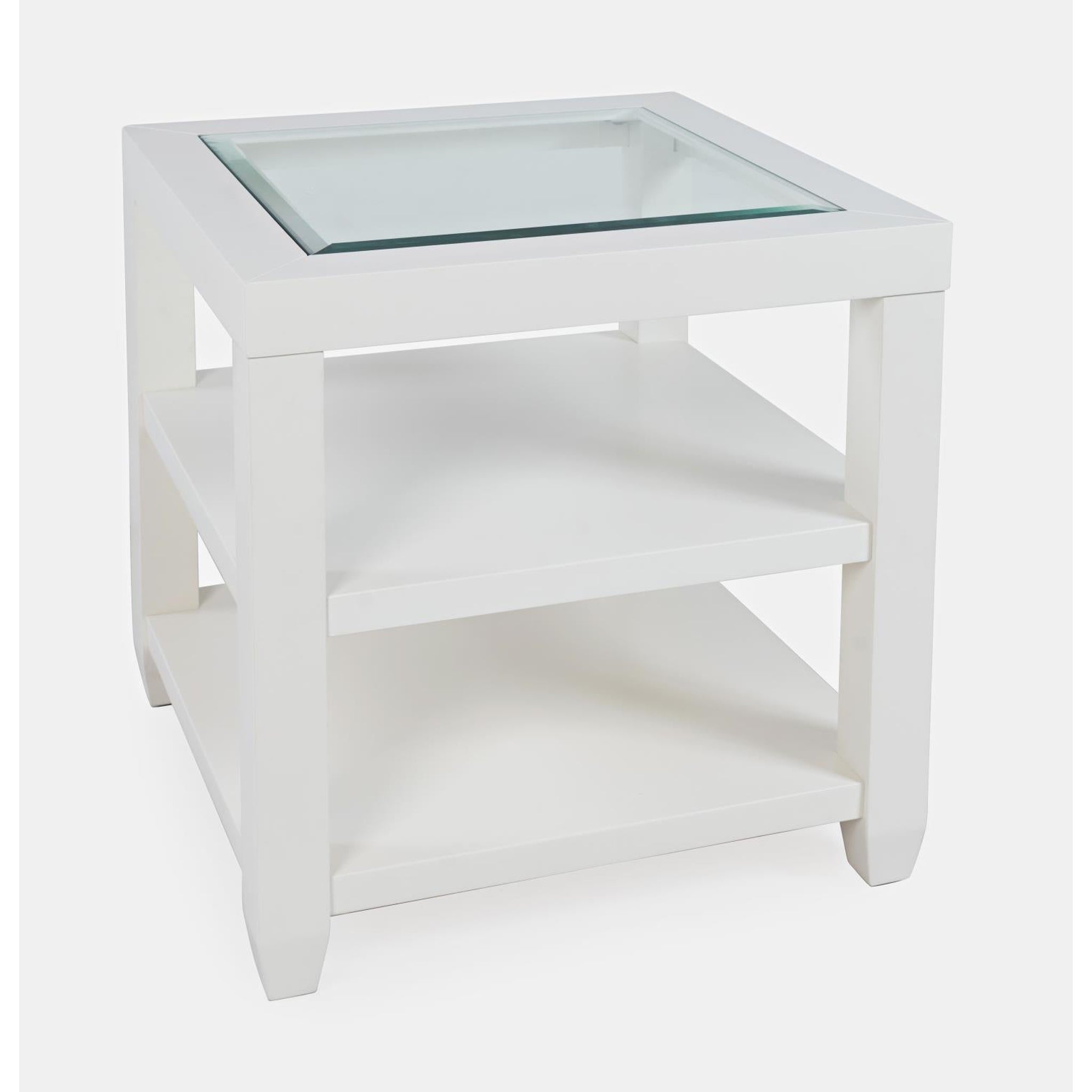 Urban Icon End Table-White