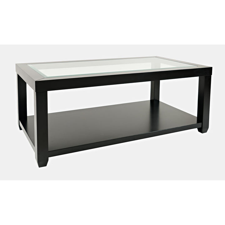 Urban Icon Black Rectangle Castered Cocktail Table