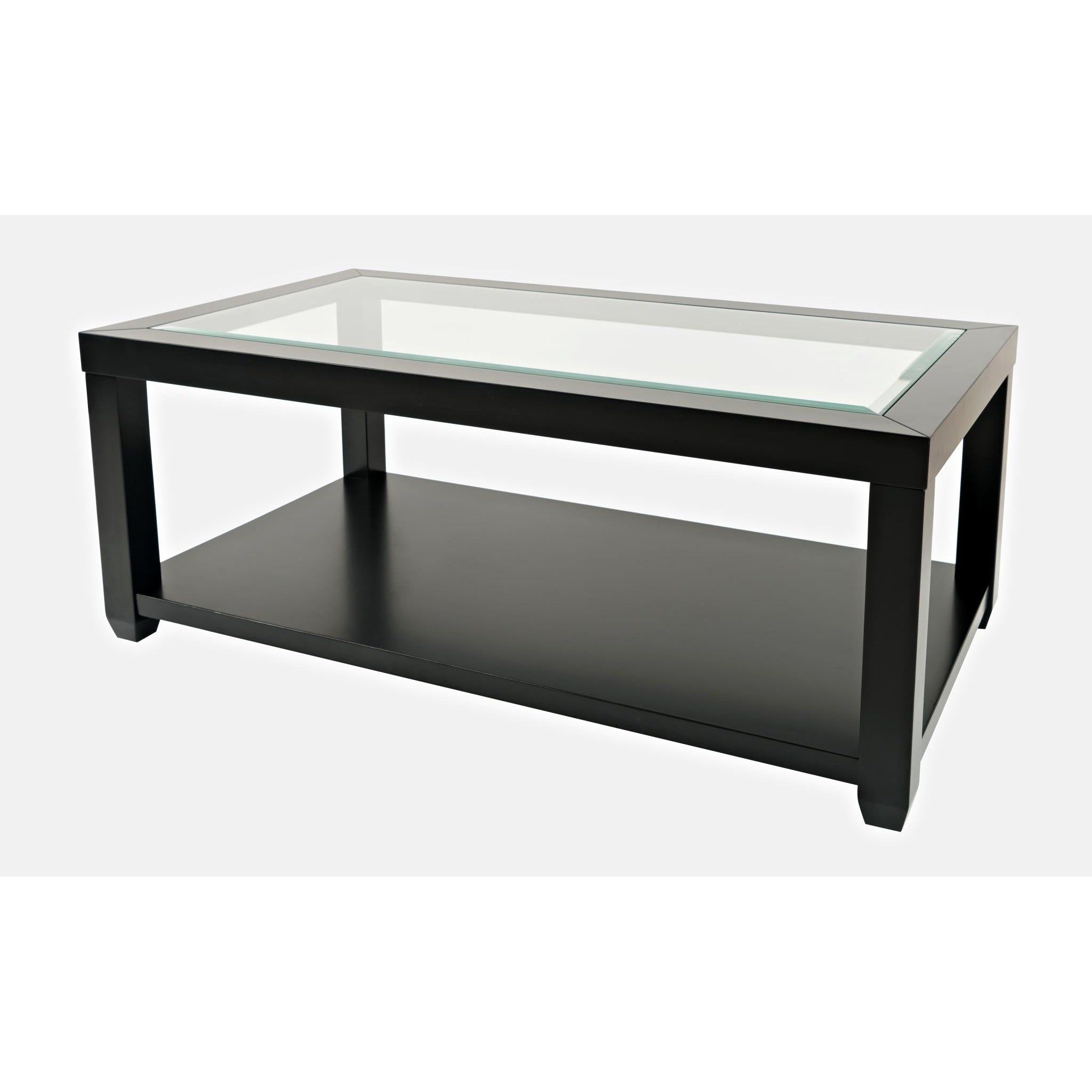 Urban Icon Black Rectangle Castered Cocktail Table