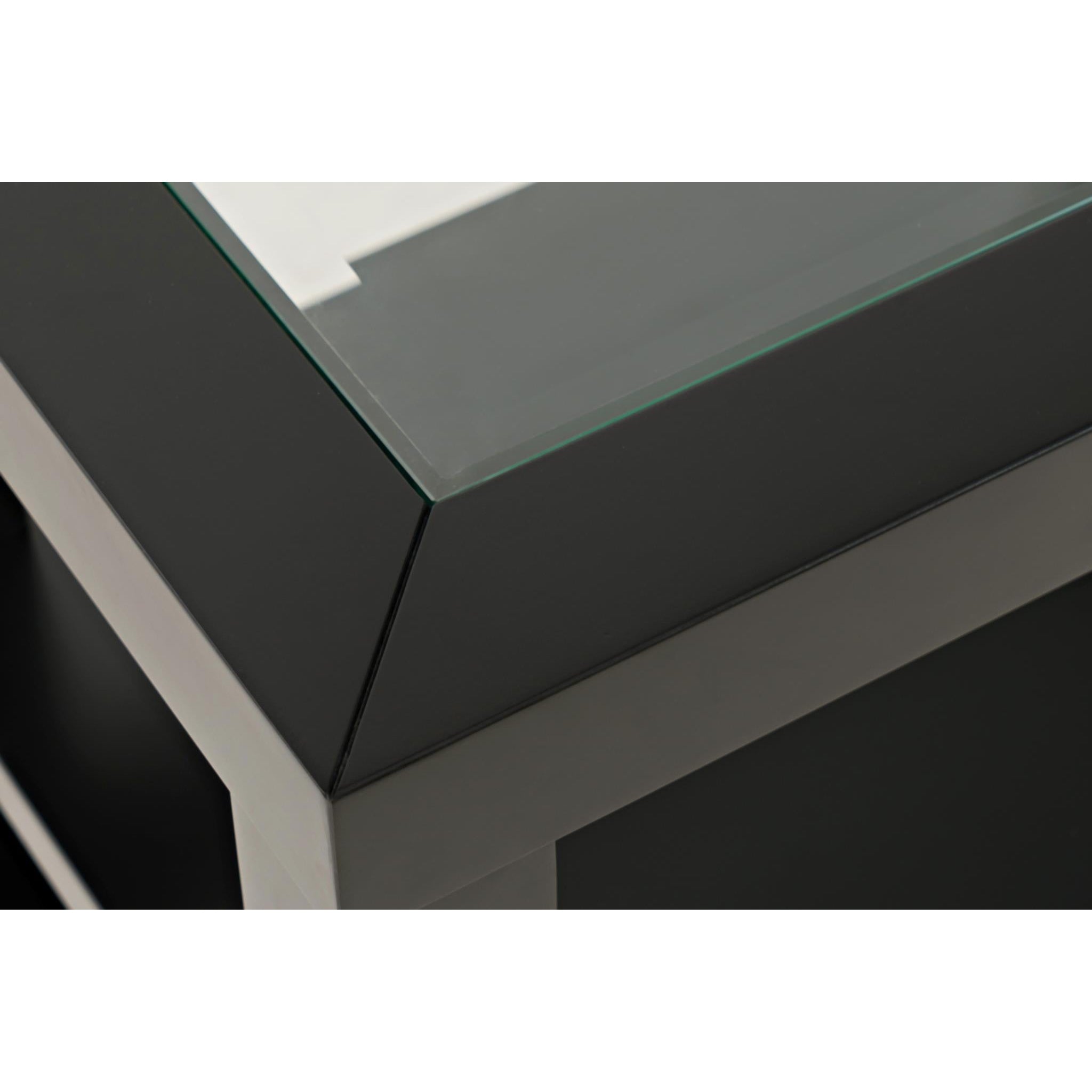 Urban Icon Chairside Table-Black