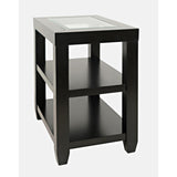 Urban Icon Chairside Table-Black