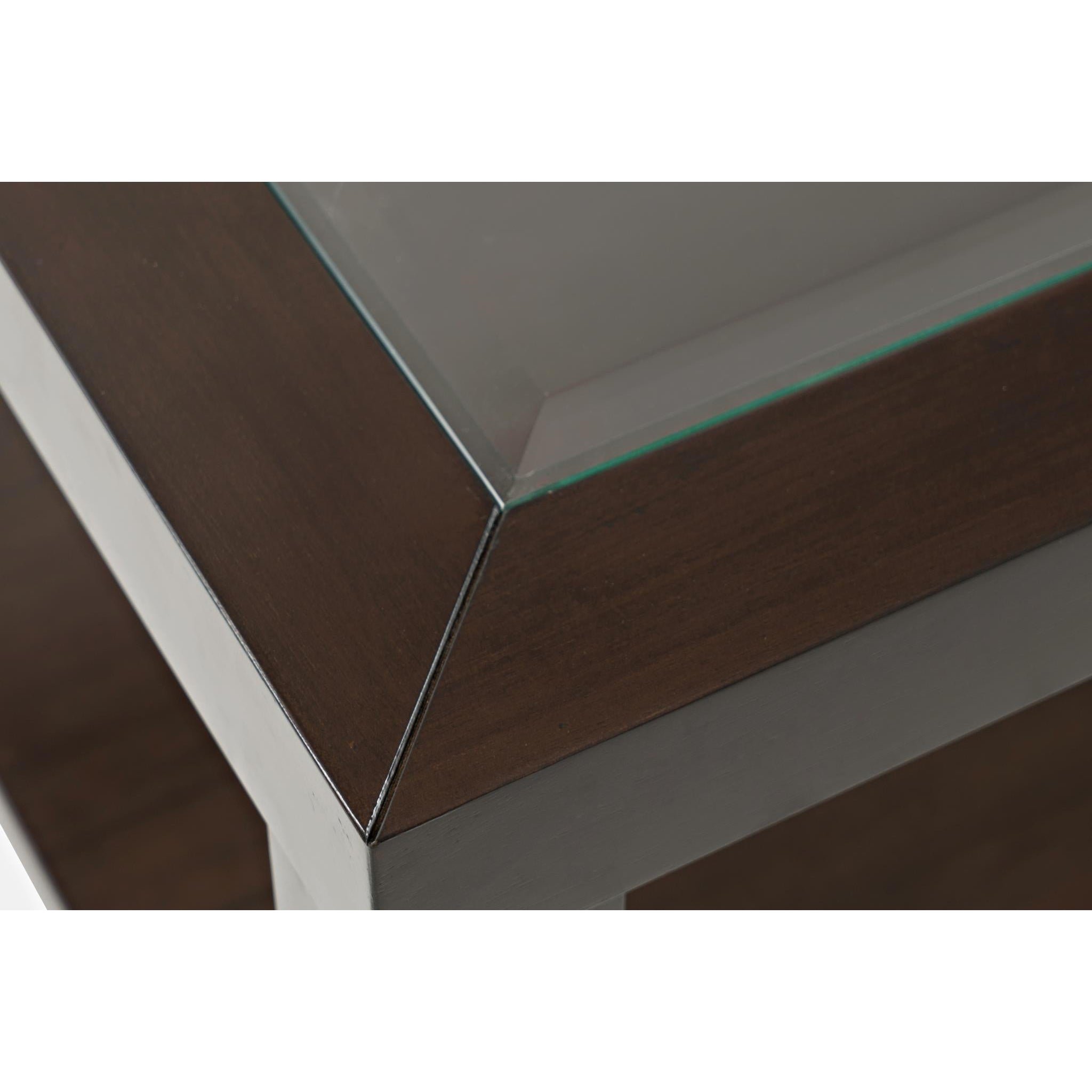Urban Icon Merlot Rectangle Castered Cocktail Table