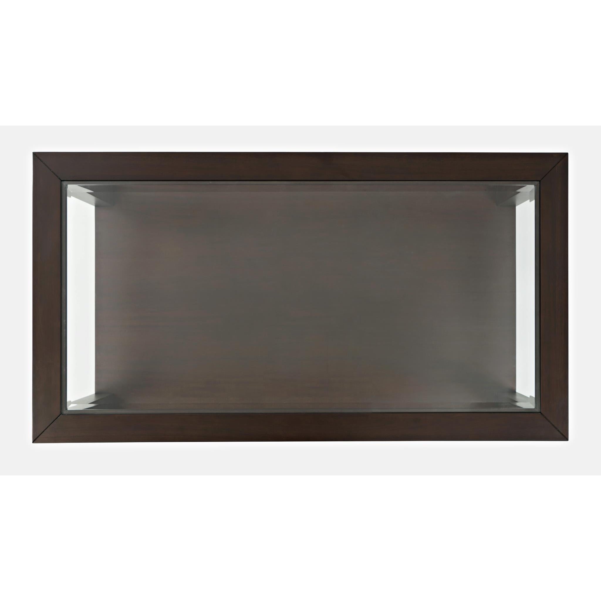 Urban Icon Merlot Rectangle Castered Cocktail Table