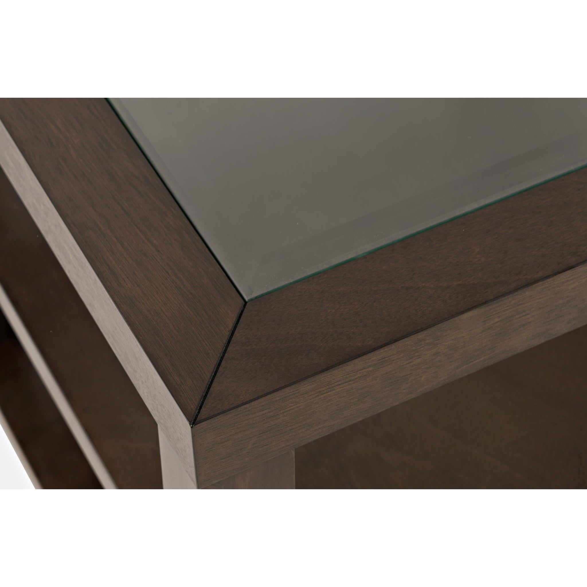Urban Icon End Table-Merlot