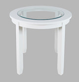 Urban Icon White Round Counter Table
