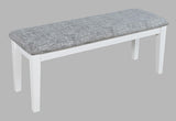 Urban Icon White Bench