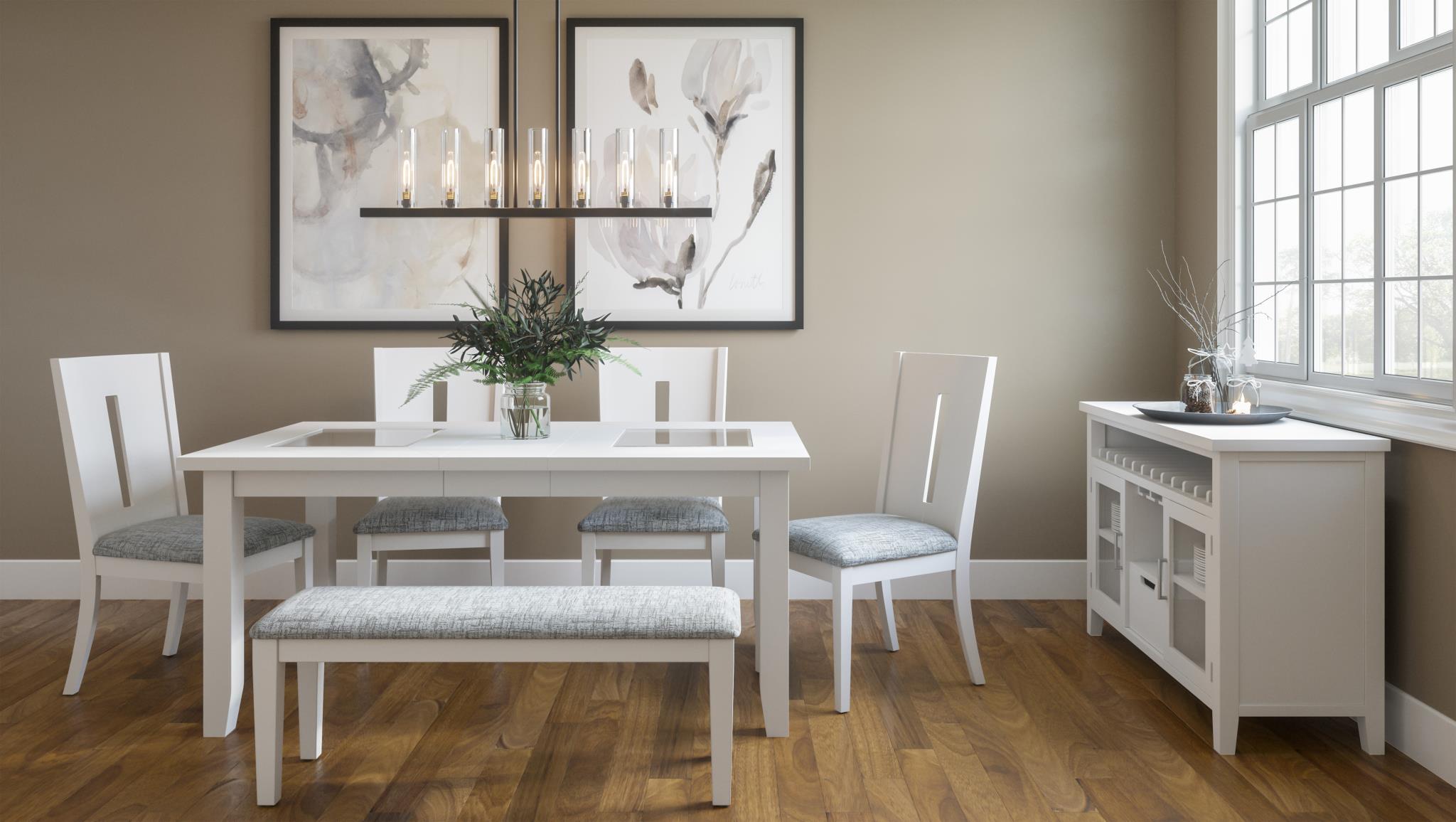 Urban Icon Table With 4 chairs and a Bench