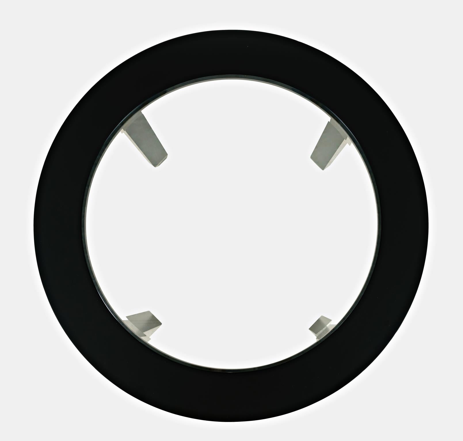 Urban Icon Black Round Counter Table