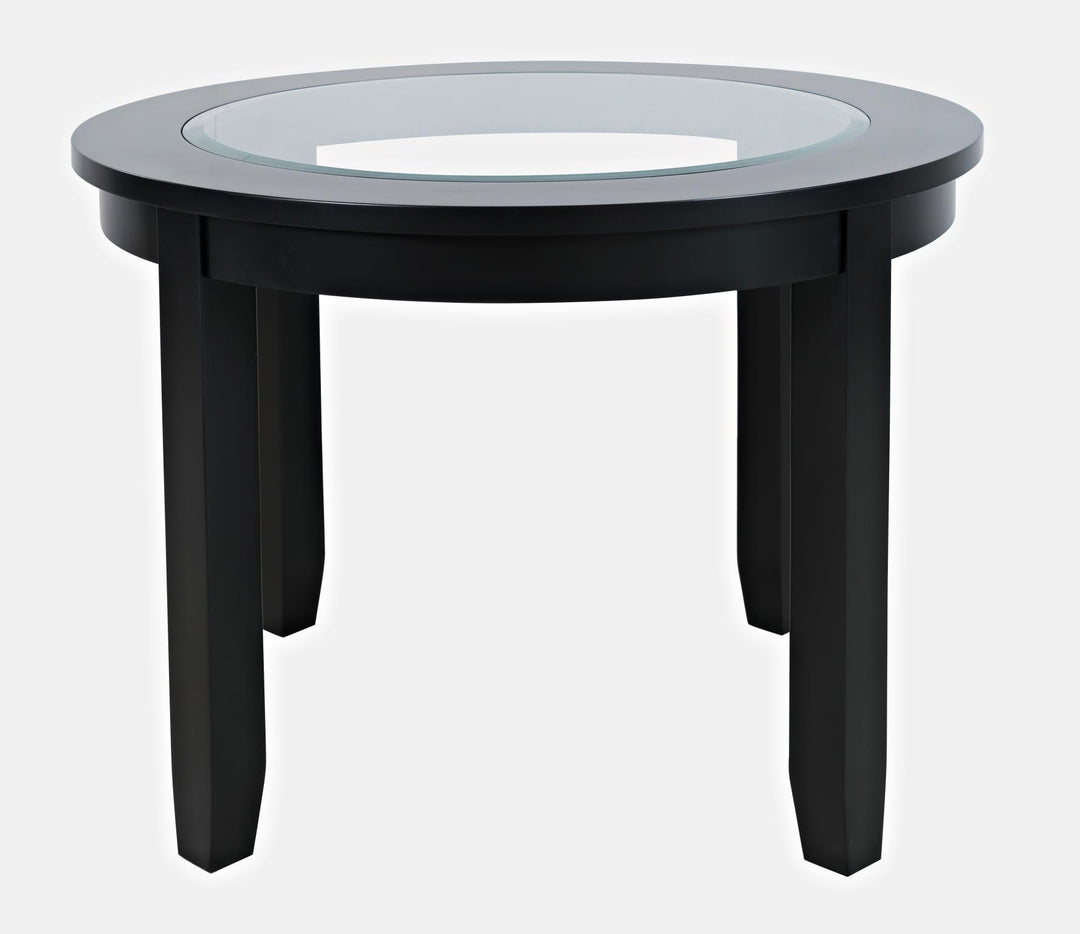 Urban Icon Black Round Dining Table