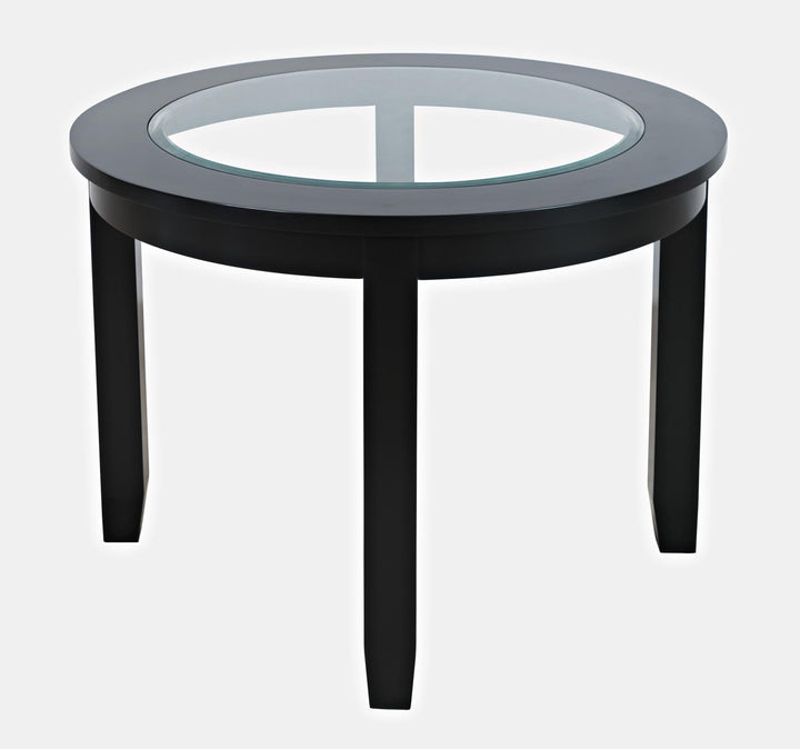 Urban Icon Black Round Dining Table