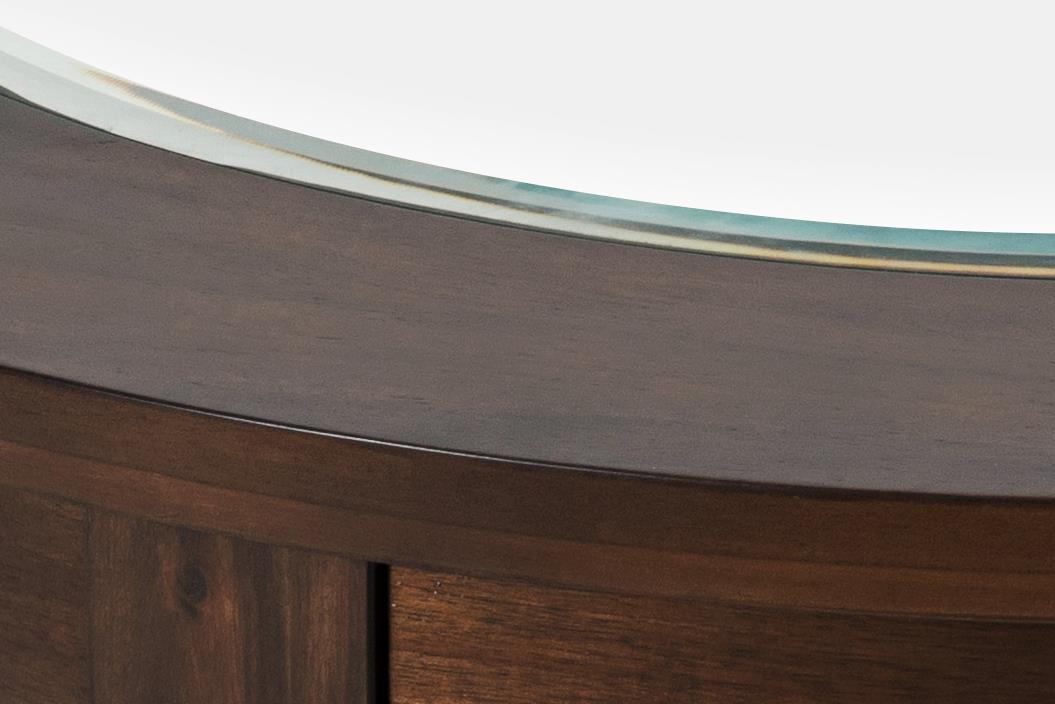 Urban Icon Merlot Round Counter Table