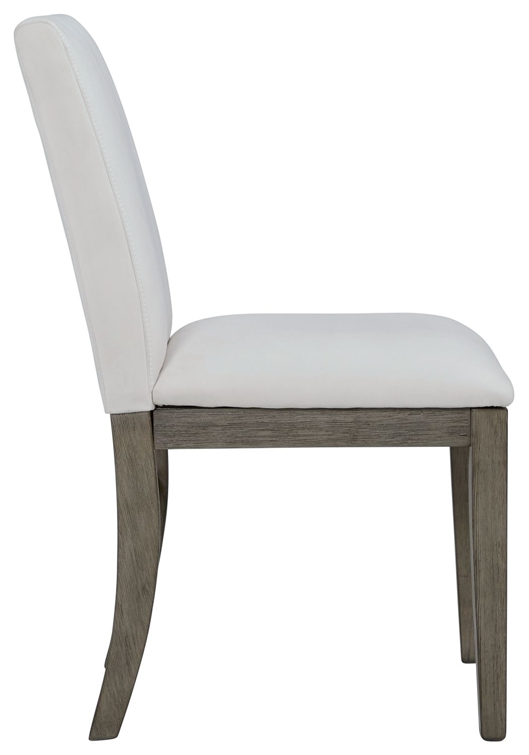 Anibecca - Gray / Off White - Dining Uph Side Chair (Set of 2)