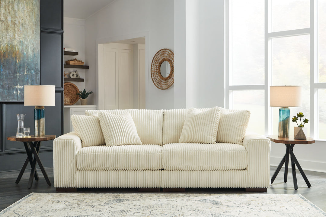 Lindyn - Ivory - Sectional Sofa 2 Pc