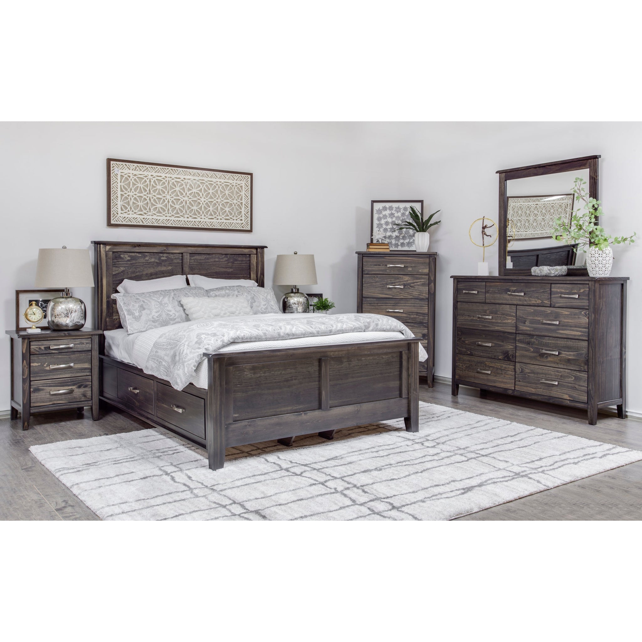 Scarlett 7 Piece Package - Queen Storage Bed