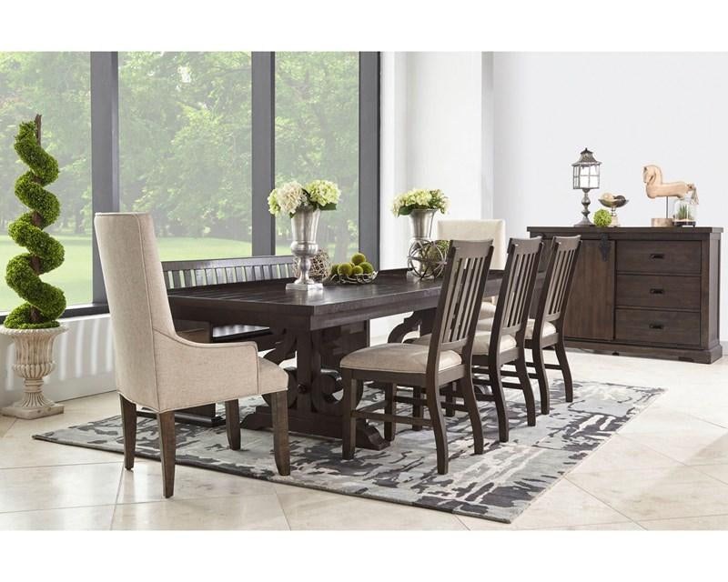 Stone 6 Piece Package - Dining Table + 6 Chairs