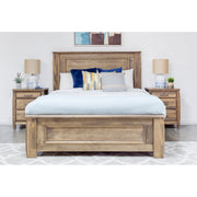 Tofino Solid Wood King Panel Bed - Made In Canada