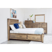 Tofino Solid Wood King Storage Bed - Made In Canada
