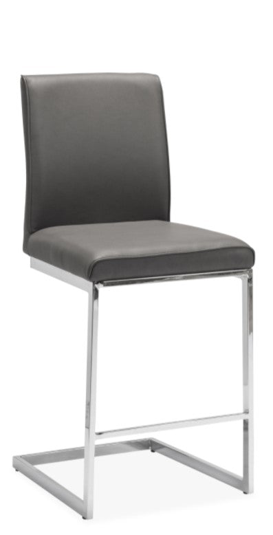 Libra - 6826-24GY-Counter Height Chair Grey