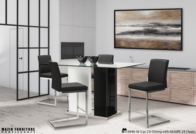Libra - 6848-36 Counter Height Table
