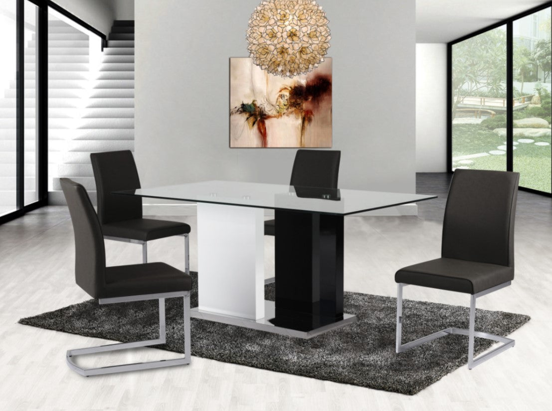 Libra - 6826-Side Chair (Black)