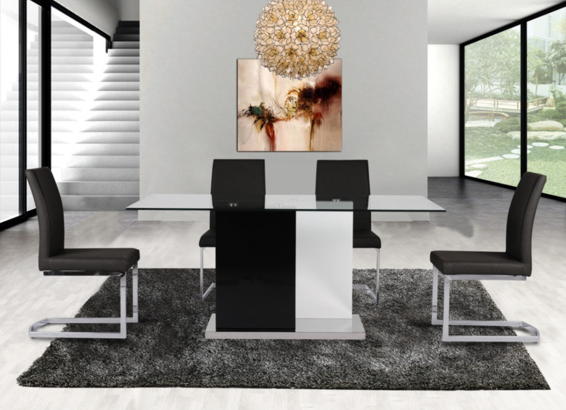 Libra - 6826-Side Chair (Black)