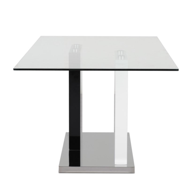 Libra - Dinning Glass Table with 6 Chairs (6848-67 Table & 6826S Chairs)