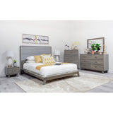 Metro 6 Piece Package - Queen Bed, Dreseer, Mirror, Nighstand