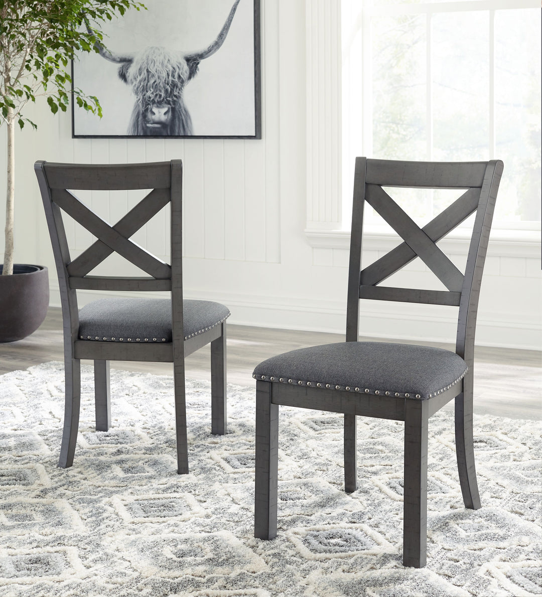 Ashely Furniture Myshanna - Dining Uph Side Chair (Set of 2)