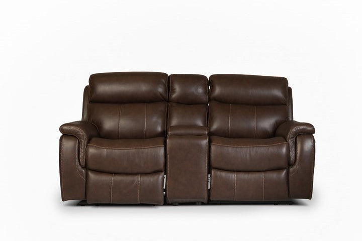 Julie Leather Power Reclining Sofa, Loveseat, Chair with Power Headrest