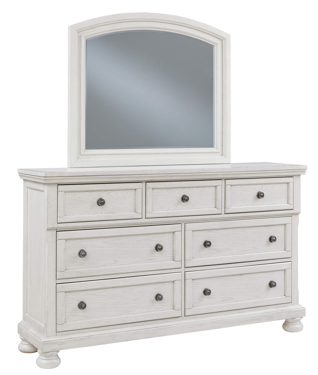 Ashley B742 - Robbinsdale - Antique White - Dresser, Mirror