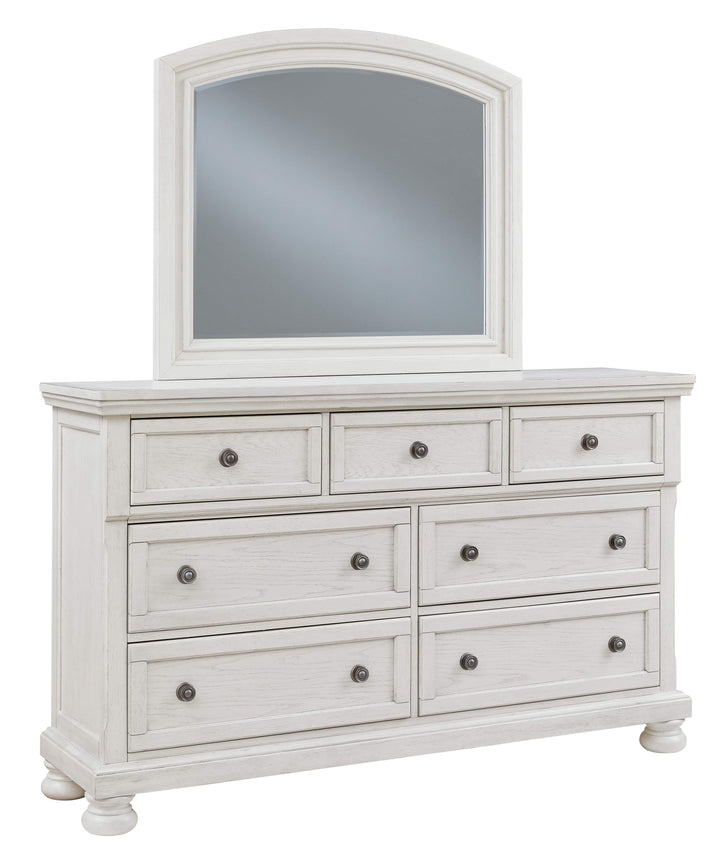 Ashley B742 - Robbinsdale - Antique White - Dresser, Mirror