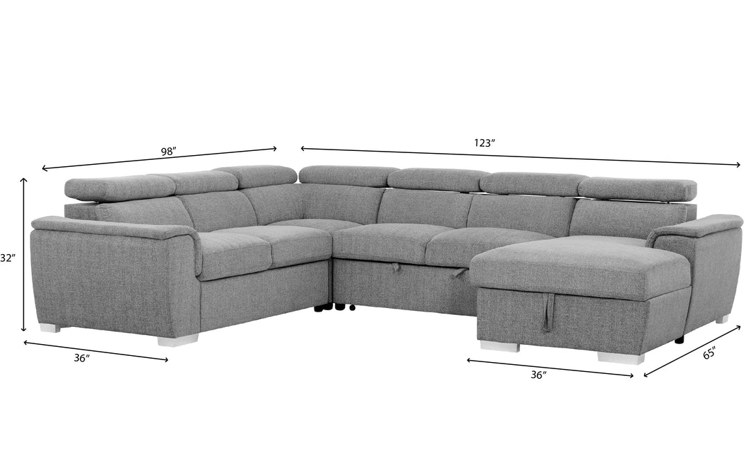 Edita Sleeper Sectional