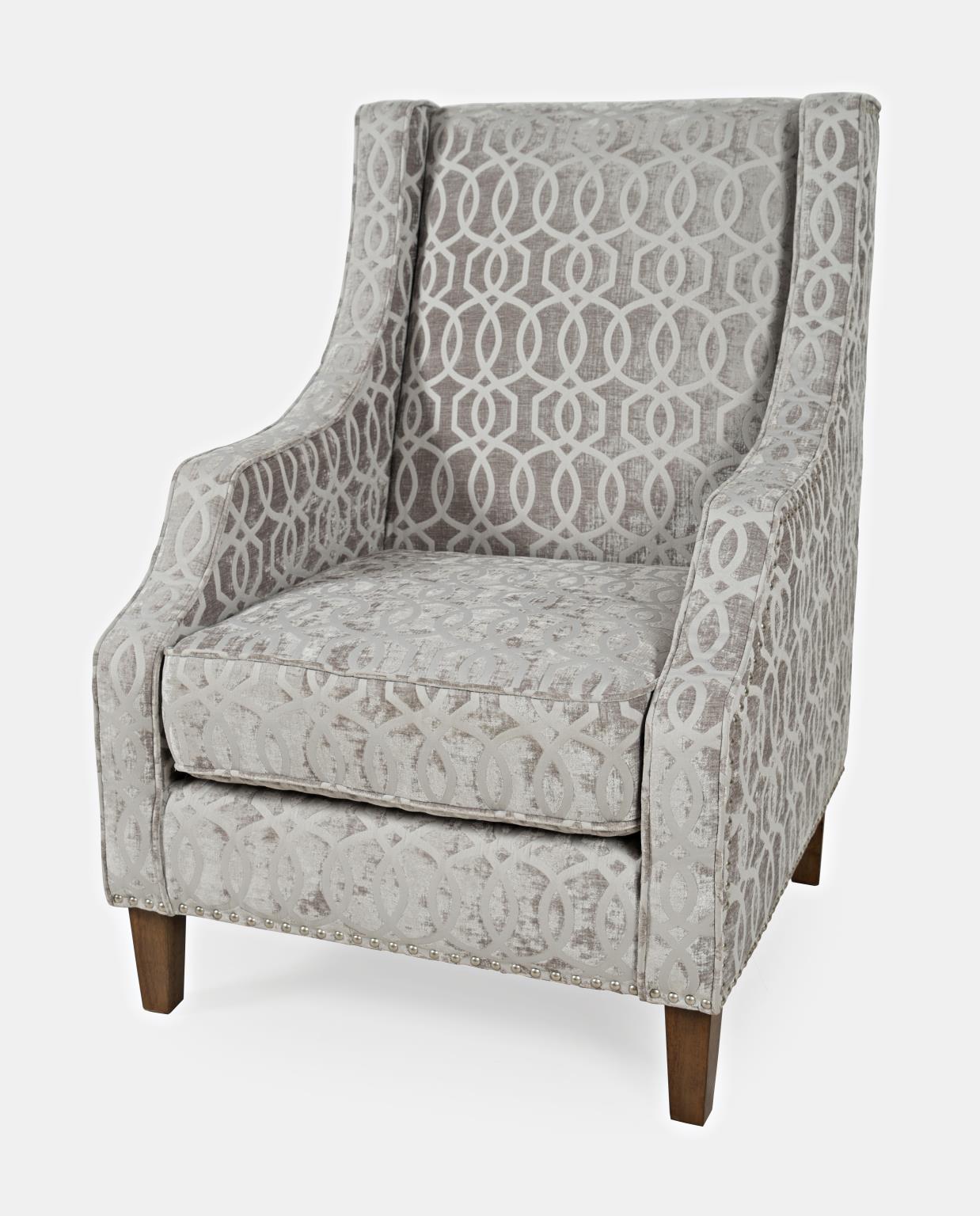 Quinn Accent Chair Dove Fair Deal Furniture