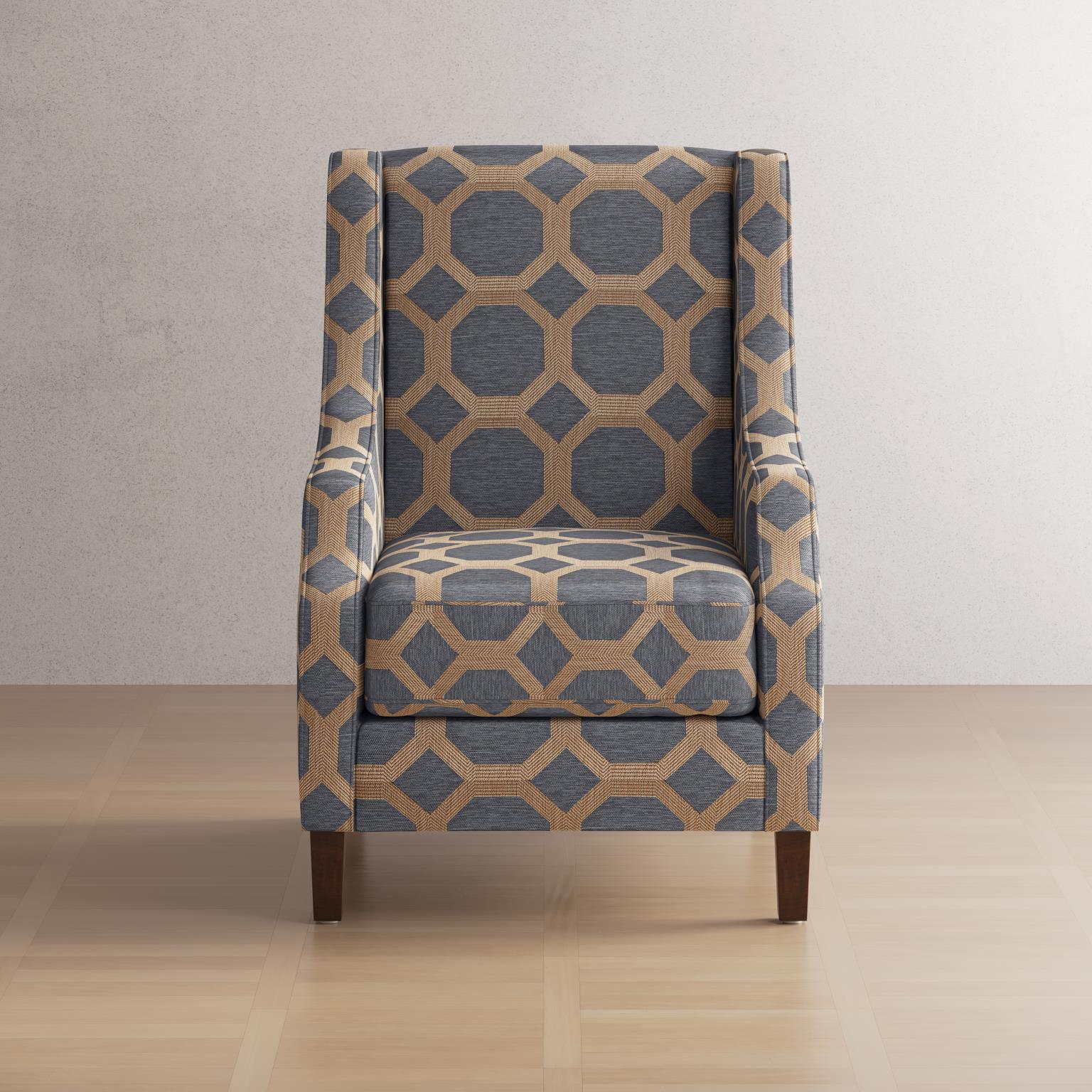 Sanders Accent Chair - Grey