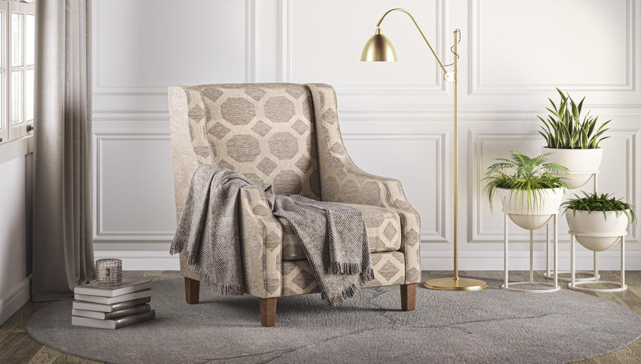 Sanders Accent Chair - Taupe