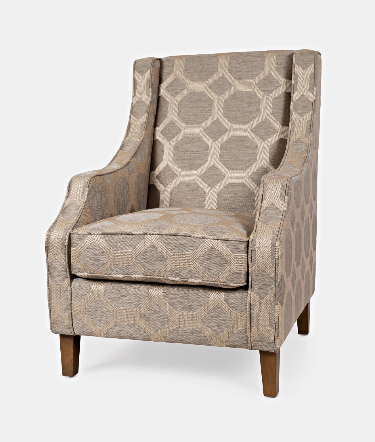 Sanders Accent Chair - Taupe