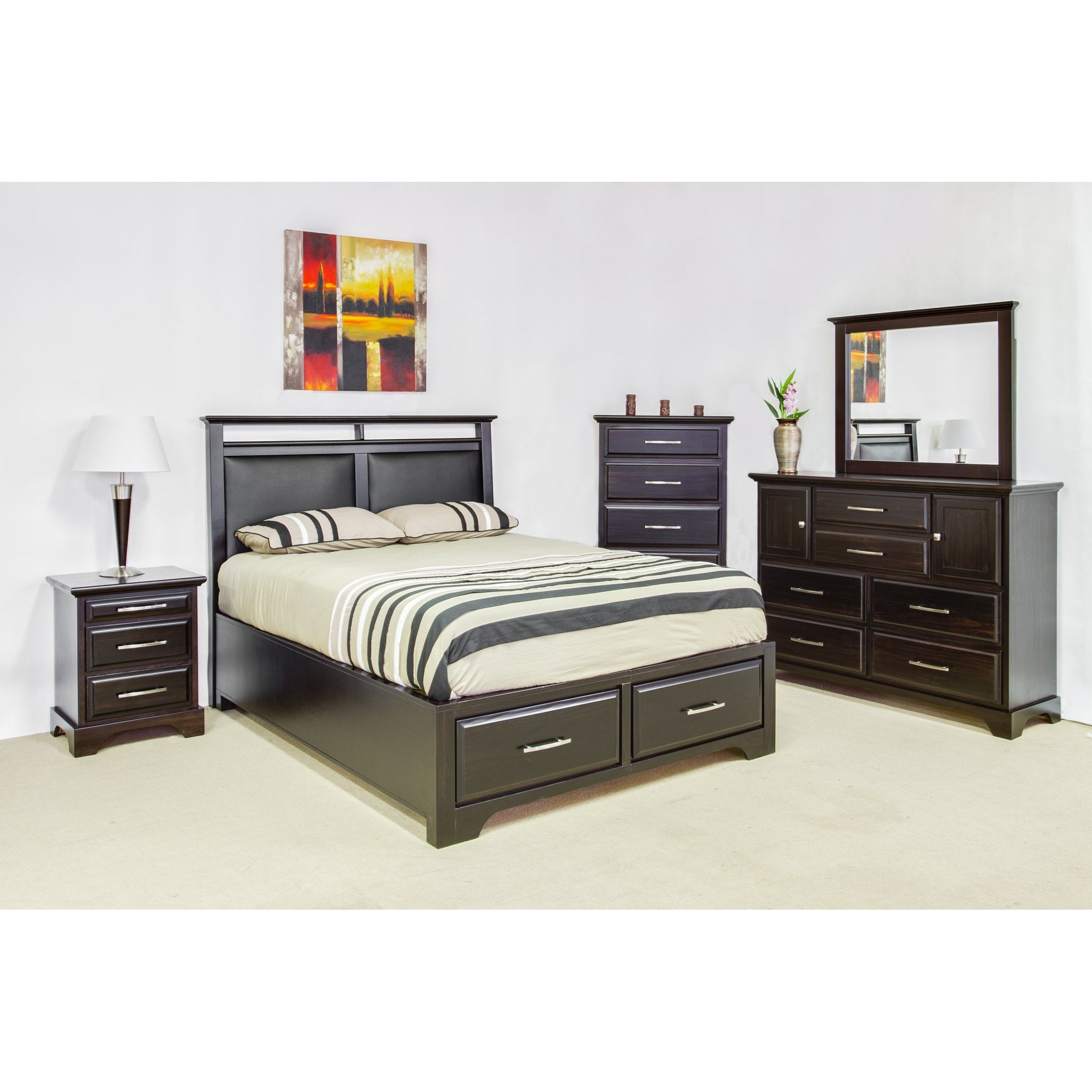 Sameena King Storage Bed
