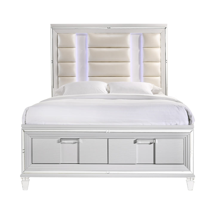 Twenty Nine Queen Storage Bed White