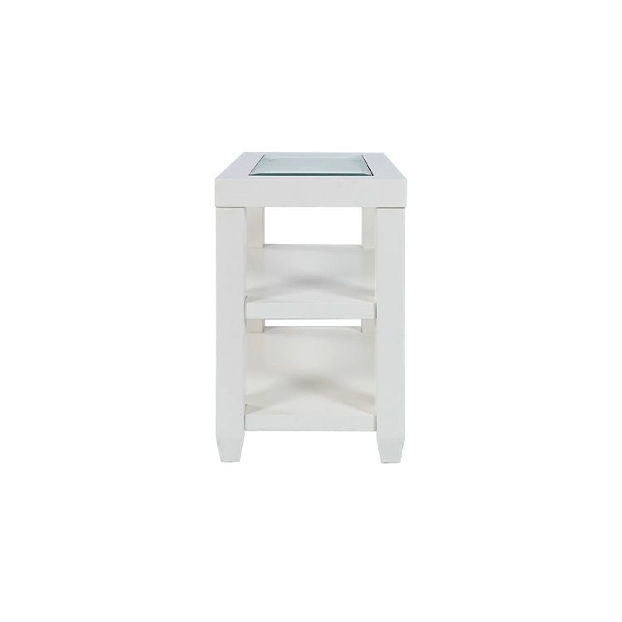Urban Icon Chairside Table-White