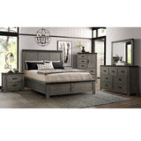 Wade Queen Bedroom Suite: (Queen Bed, Dresser, Mirror and a Nightstand)