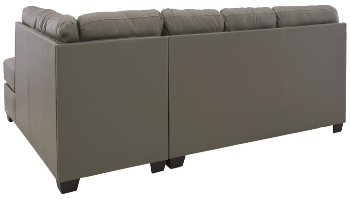 Donlen - Gray - Left Arm Facing Sofa, Right Arm Facing Corner Chaise Sectional